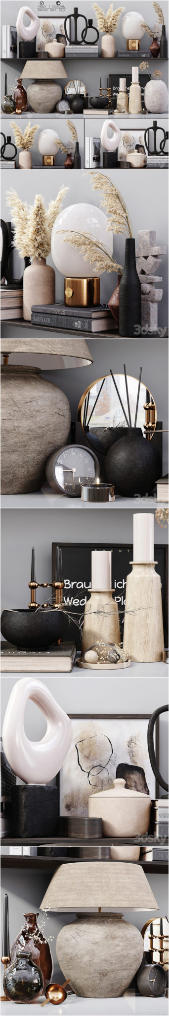 Desire FX 3d models | Decor Set 023 – 3D Model