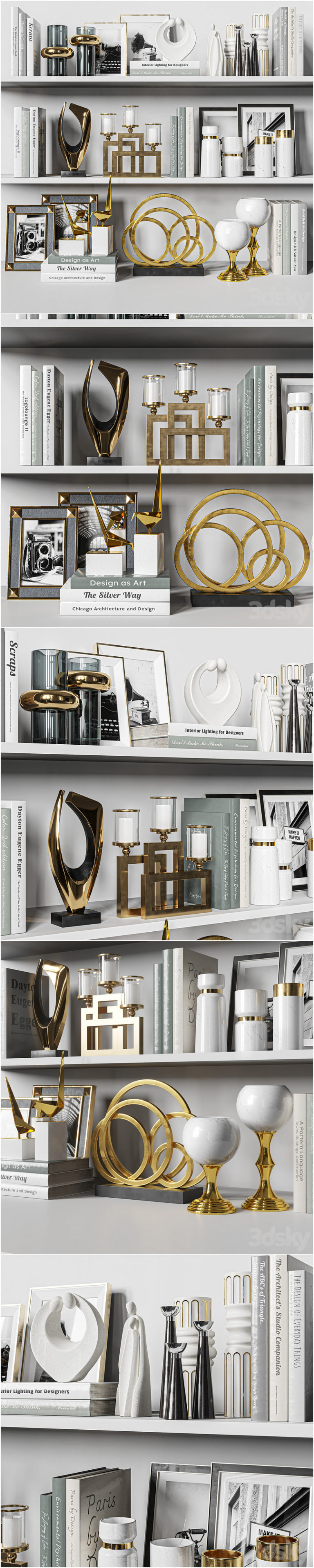 Desire FX 3d models | Decorative Set 46 – 3D Model