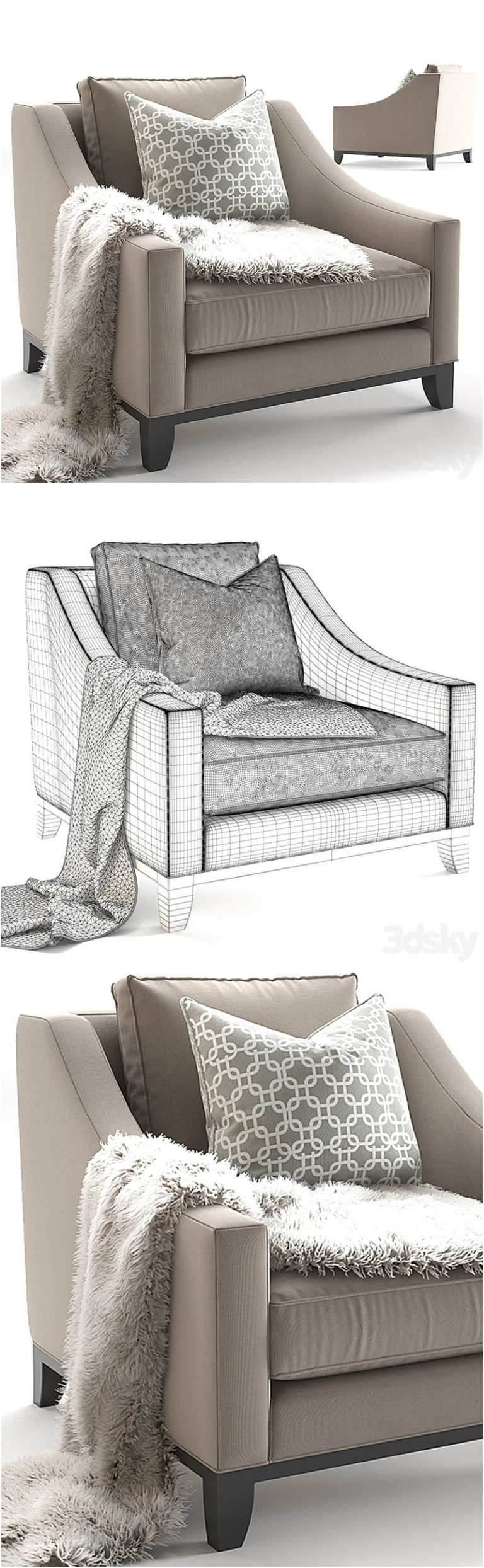 Desire FX 3d models | Neue Lounge Chair – 3D Model