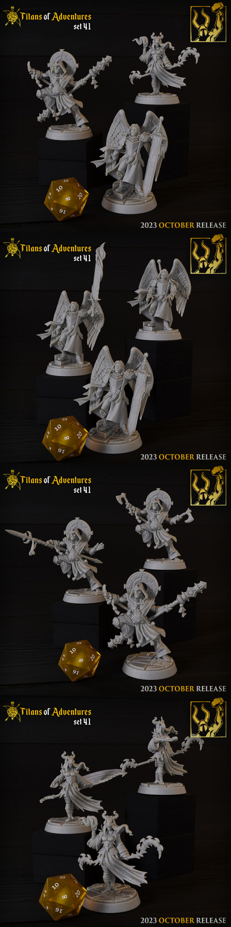 Desire FX 3d models | RPG – DnD Hero Characters – Titans of Adventure ...