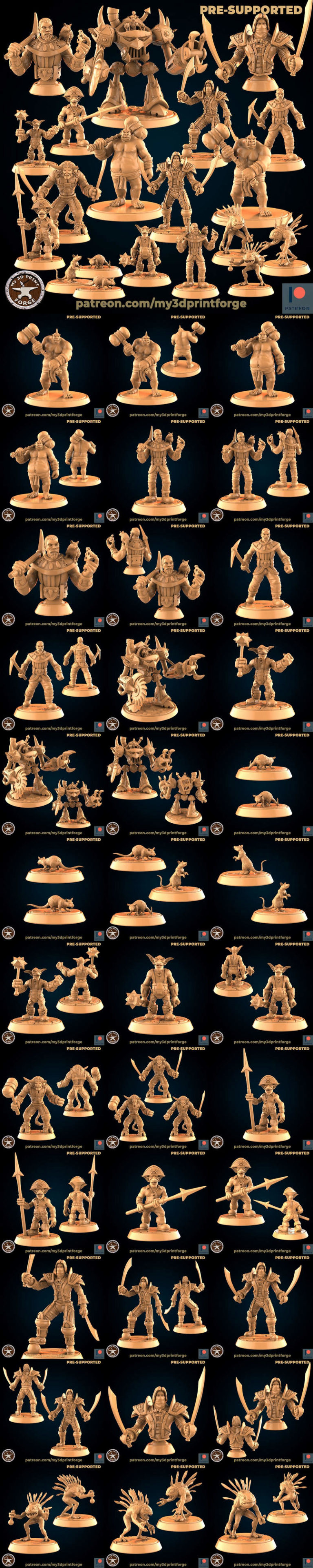 Desire FX 3d models | The Deadmines Bundle – 3D Print Model