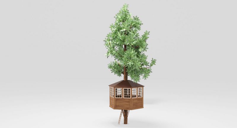 Desire FX 3d models | Tree House 3D model