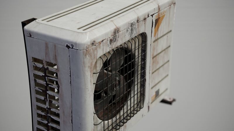 Desire FX 3d models | Air Conditioner Outdoor Unit Low-poly 3D model