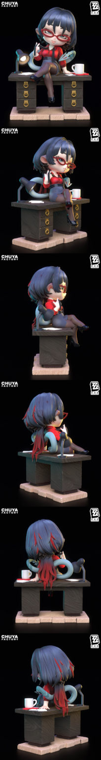 Desire FX 3d models | Chuya Factory – Chibi Jane Doe from Zenless Zone ...