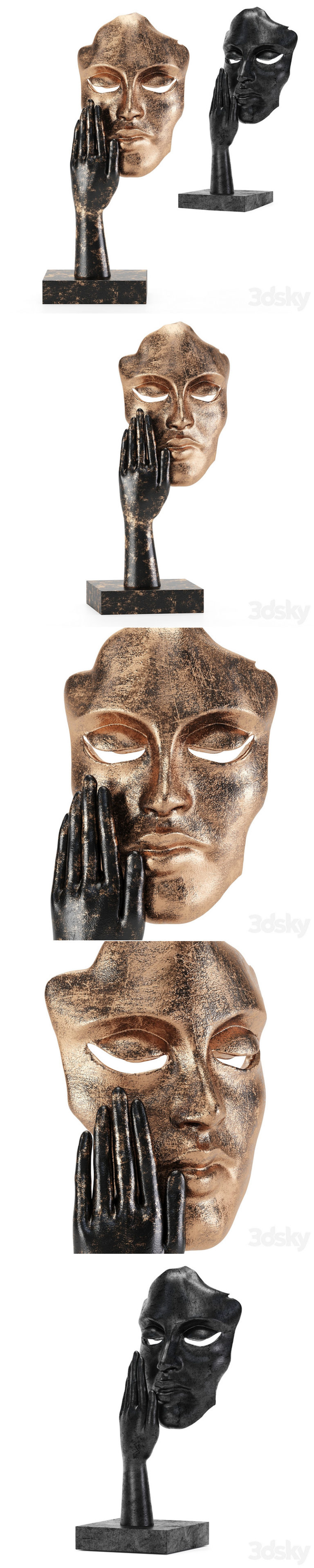 Desire FX 3d models | Decor People Sculpture SET38 – 3D Model