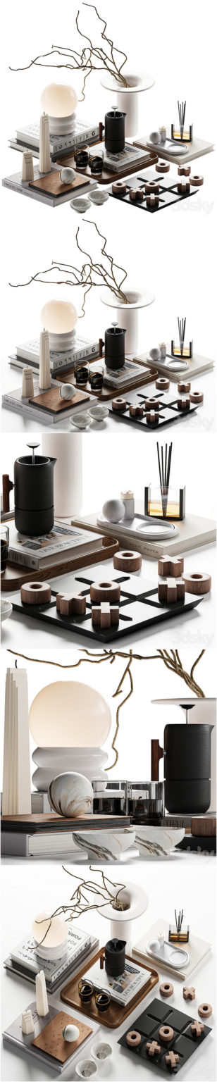 Desire FX 3d models | Decorative Set 082 – 3D Model