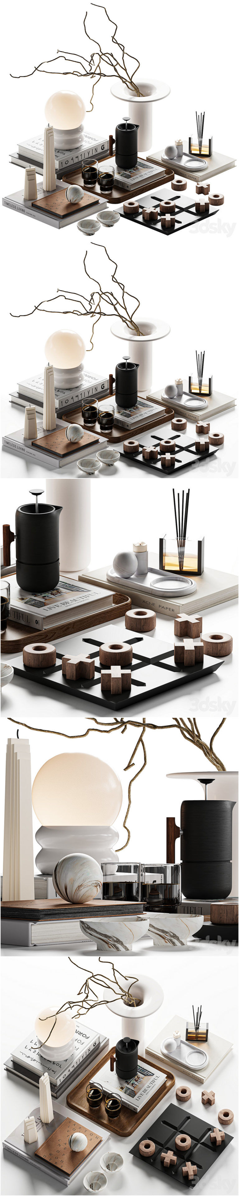 Desire FX 3d models | Decorative Set 082 – 3D Model