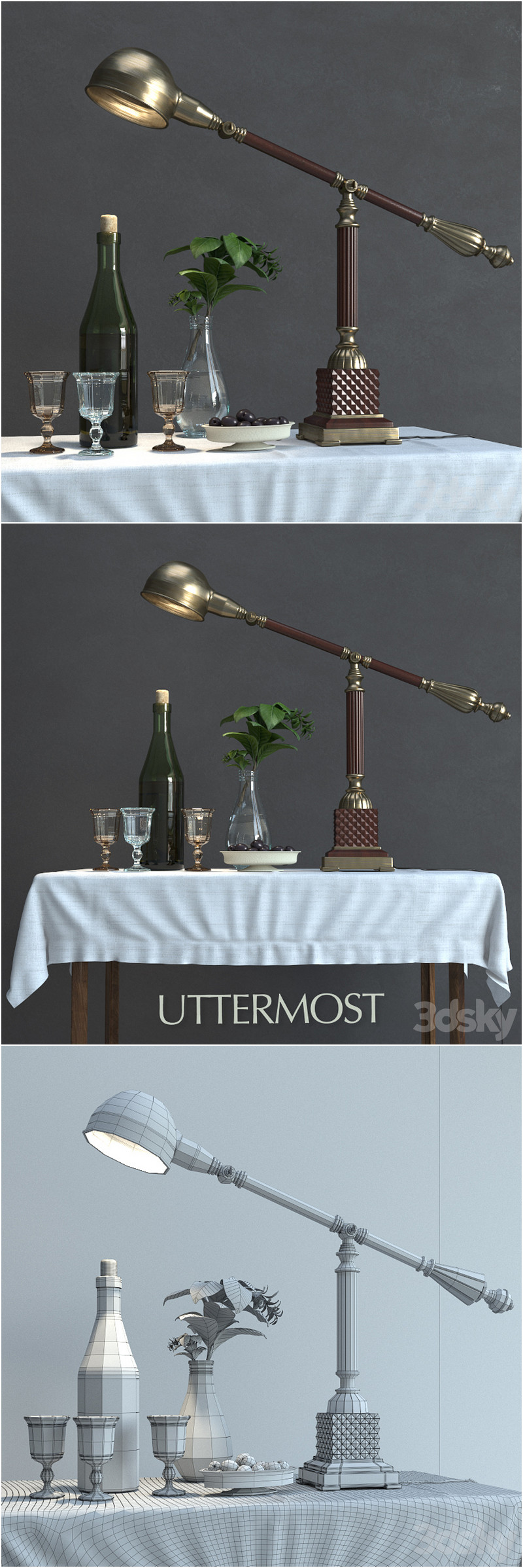 Desire FX 3d models | Decorative set №1 – 3D Model