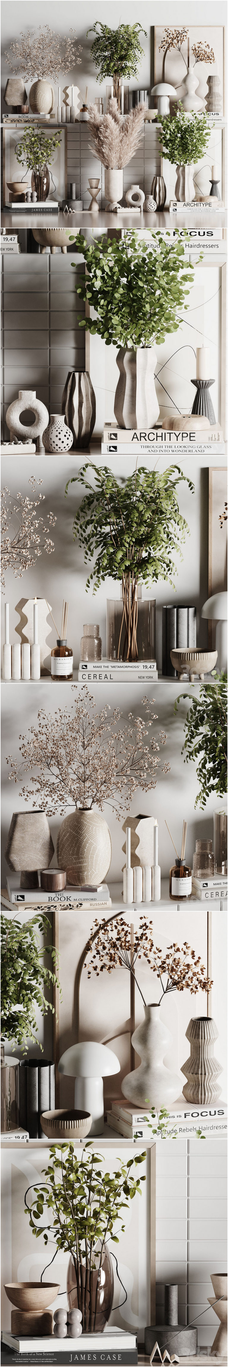 Desire FX 3d models | Decorative set H62 – 3D Model