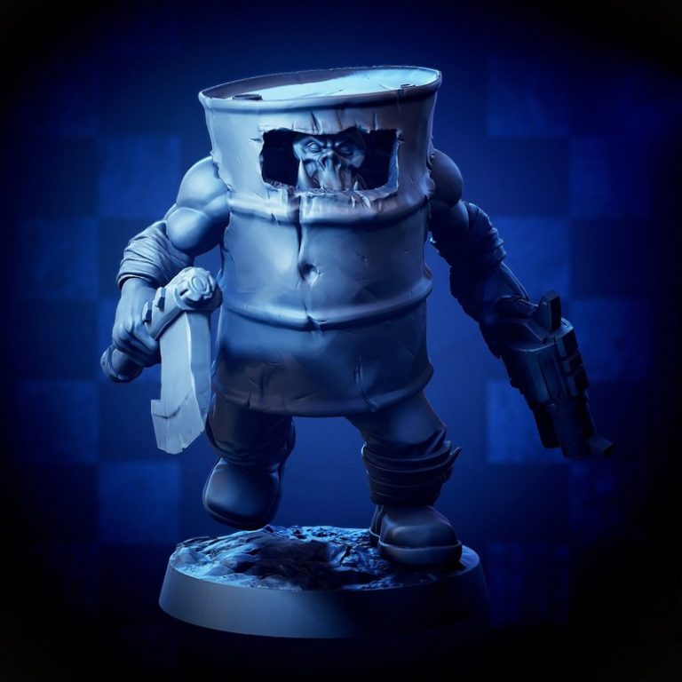 Modulo Guy Desire FX 3d models | MrModulork’s Spek-Opz Barrel Guy – 3D Print Model