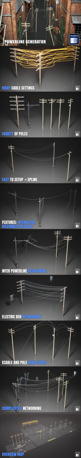 Desire FX 3d models | Powerline Generator