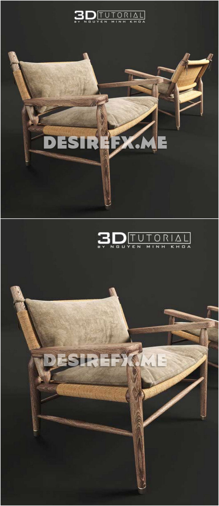 Desire FX 3d models | Rope Chair – 3D Model