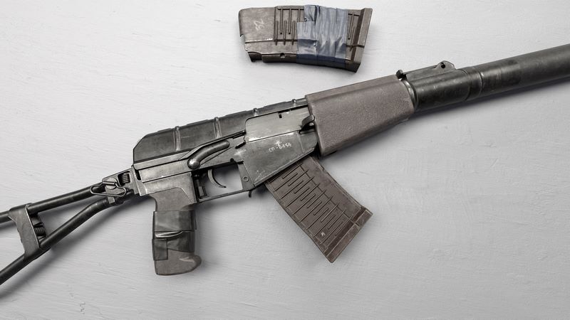 Desire FX 3d models | AS VAL Russian rifle Low-poly 3D model Low-poly ...