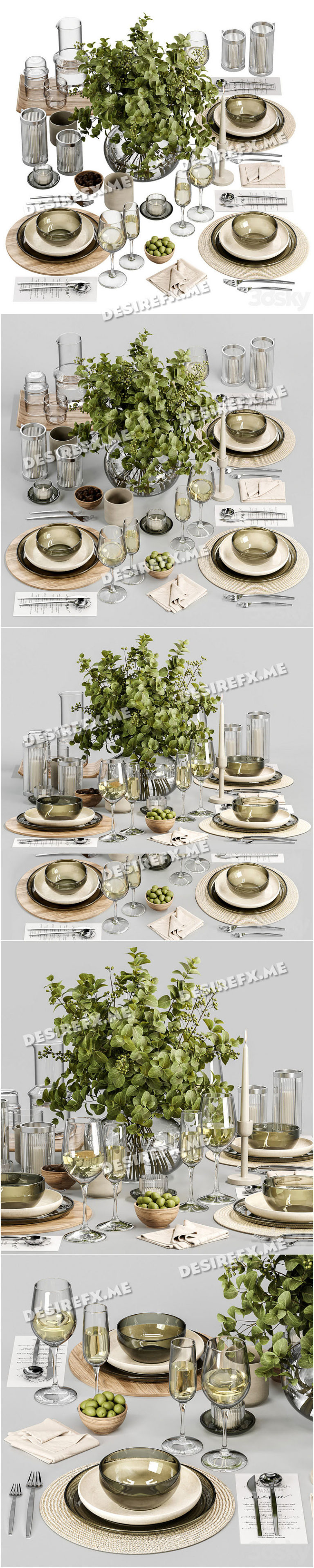 Desire FX 3d models | Tableware B016 – 3D Model