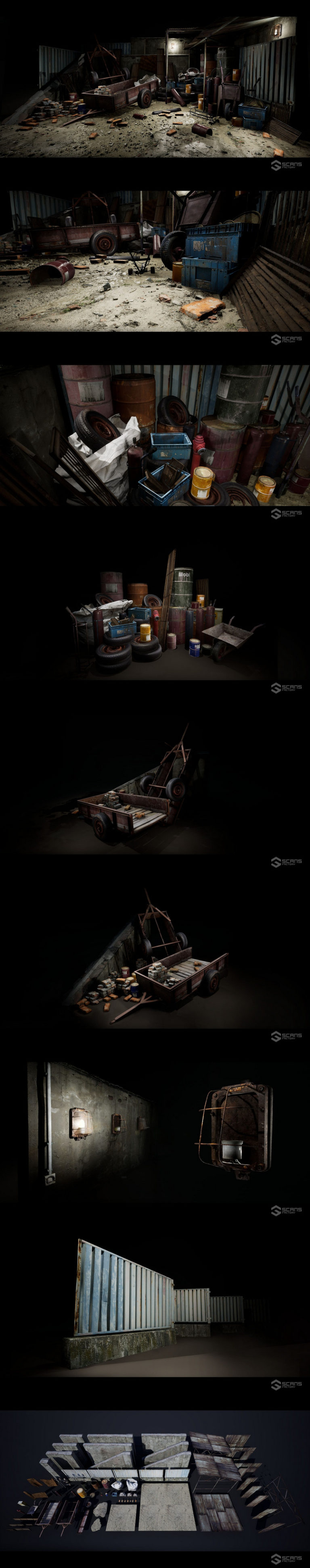 Desire FX 3d models | Urban Props Vol. 2