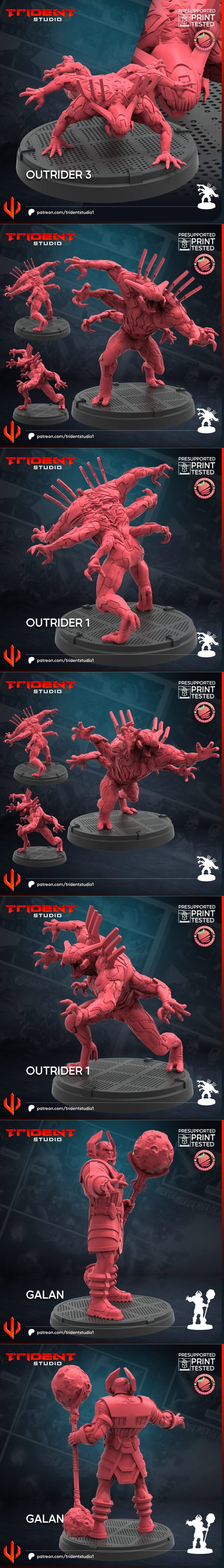 Desire FX 3d models | Trident Studio January 2025 – 3D Print Model STL