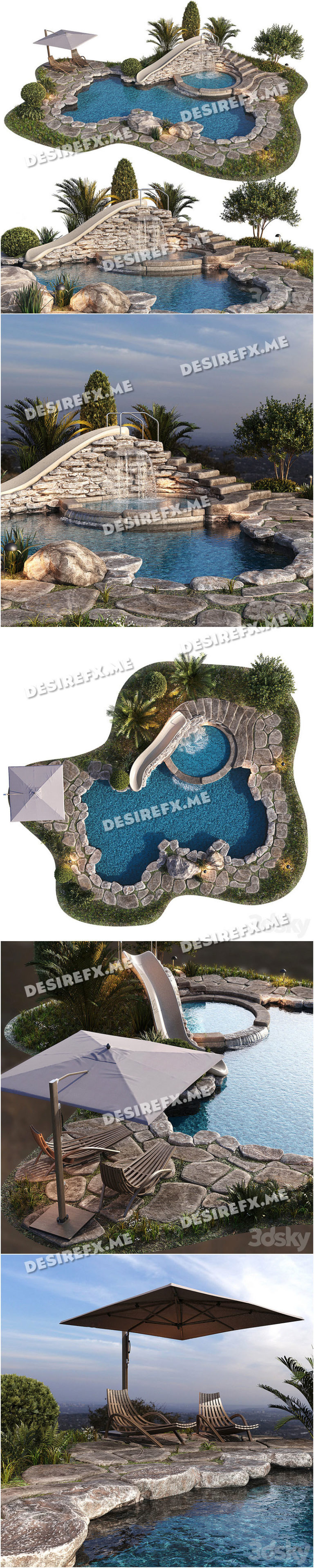 Desire FX 3d models | Swimming pool 7 – 3D Model