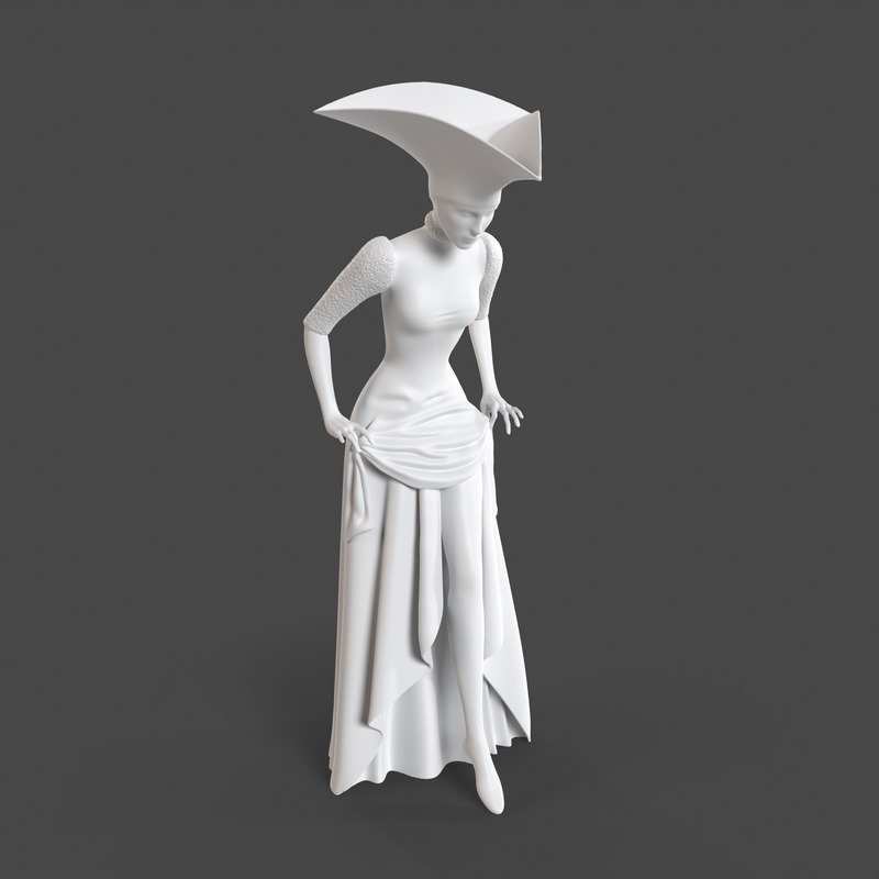 Desire FX 3d models | Philip Jackson Sculpture STL 3D print model