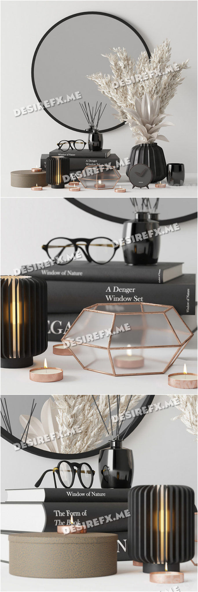 Desire FX 3d models | Decor set 002 – 3D Model