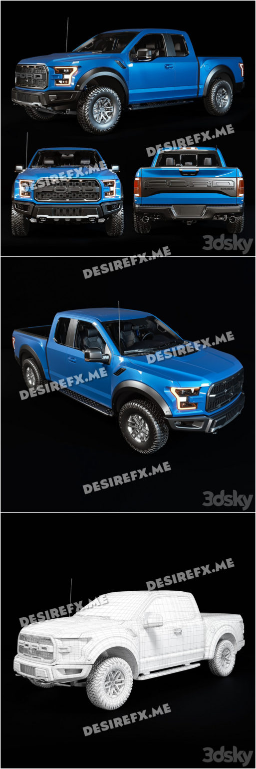 Desire FX 3d models | Ford F-150 Raptor – 3D Model