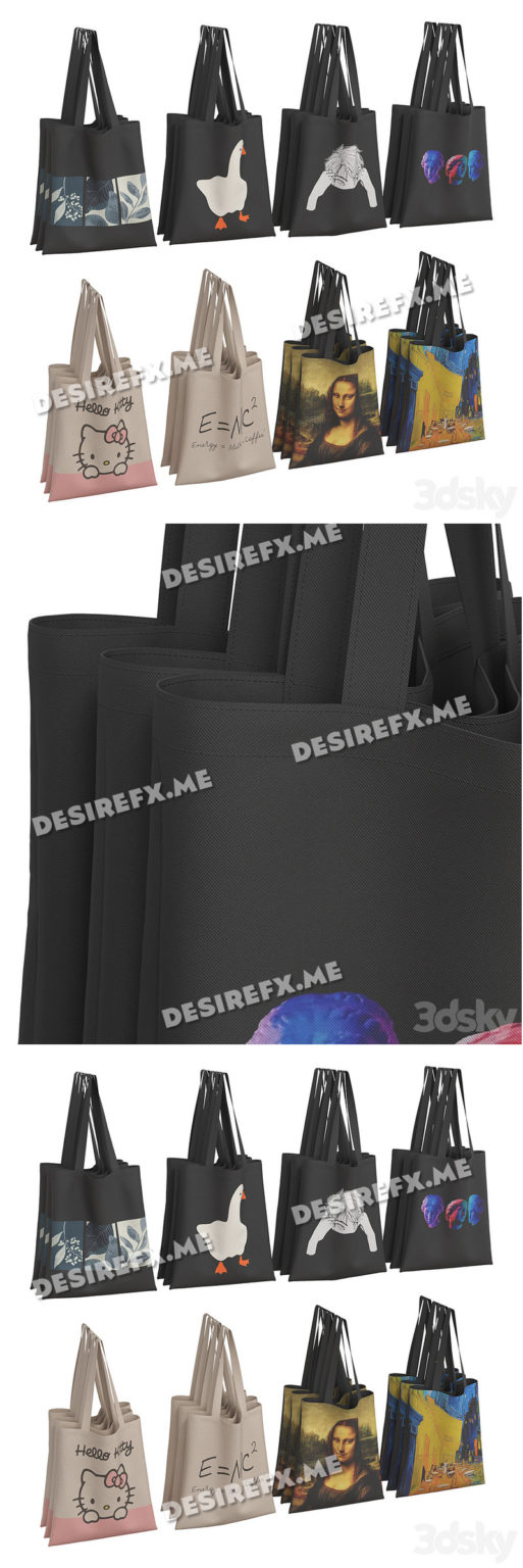 Desire FX 3d models | Shopping Bags – 3D Model