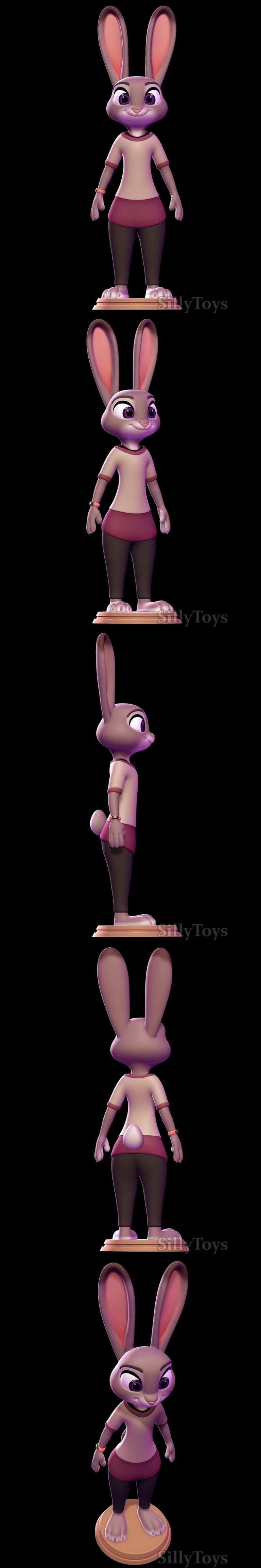 Desire FX 3d models | SillyToys – Judy Hopps Casual Outfit Zootopia ...