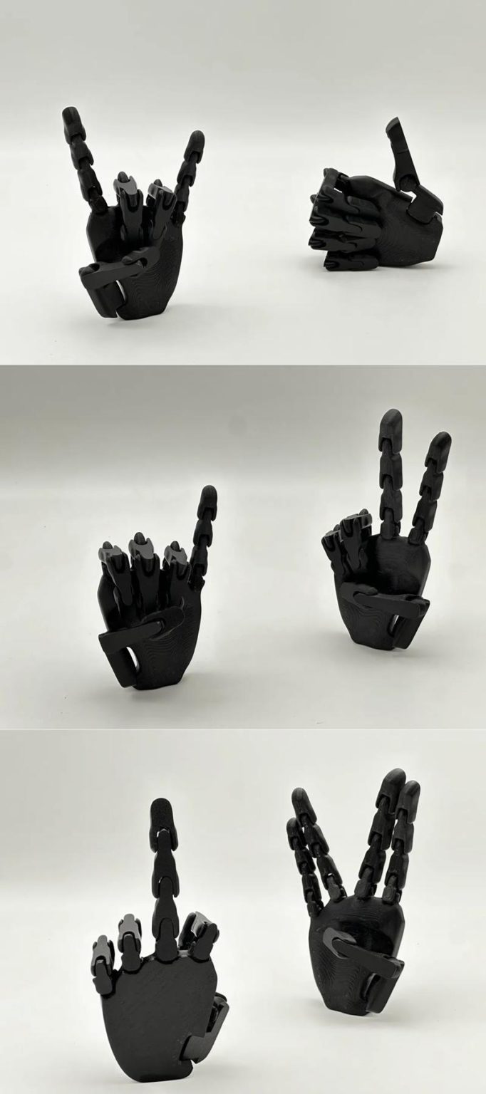 Desire FX 3d models | Poseable articulated hand model – 3D Print Model STL