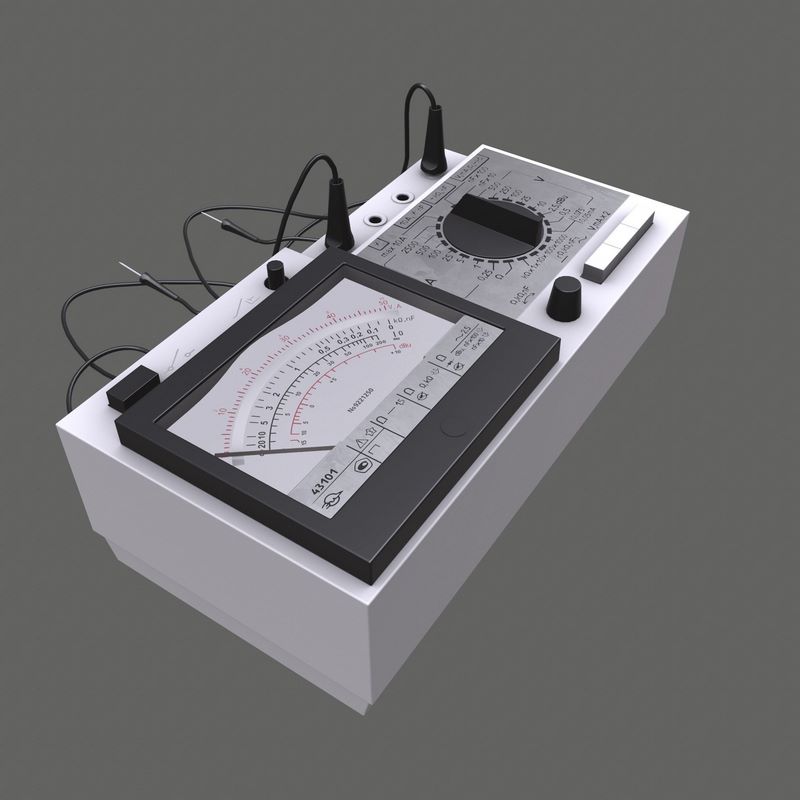Desire FX 3d models | Arrow multimeter Low-poly 3D model
