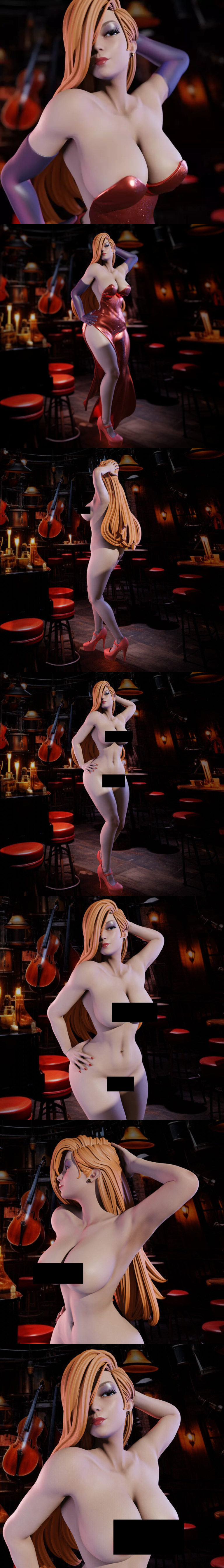 Desire FX 3d models | Jessica Rabbit – 3D Print Model