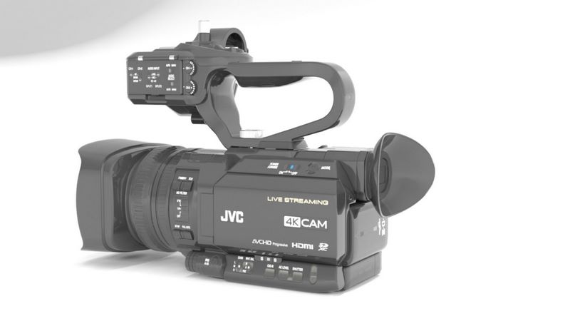 Jvc Camera Models Desire FX 3d models | JVC GY-HM250U Camcorder 3D model