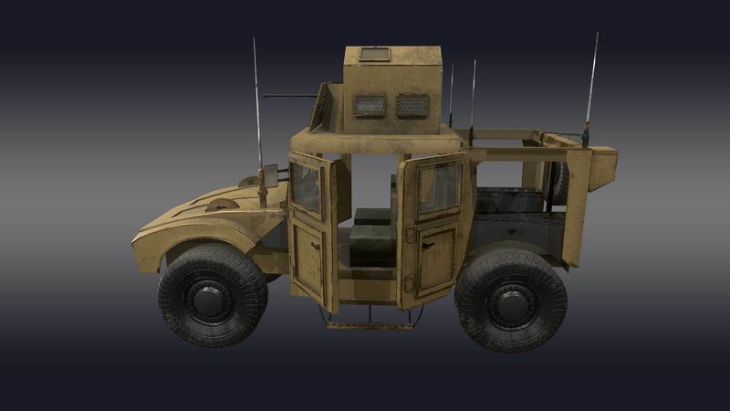 Desire FX 3d models | Armoured Vehicle 3D model