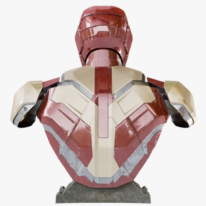 Desire FX 3d models | Iron Man mark 42 bust 3D model