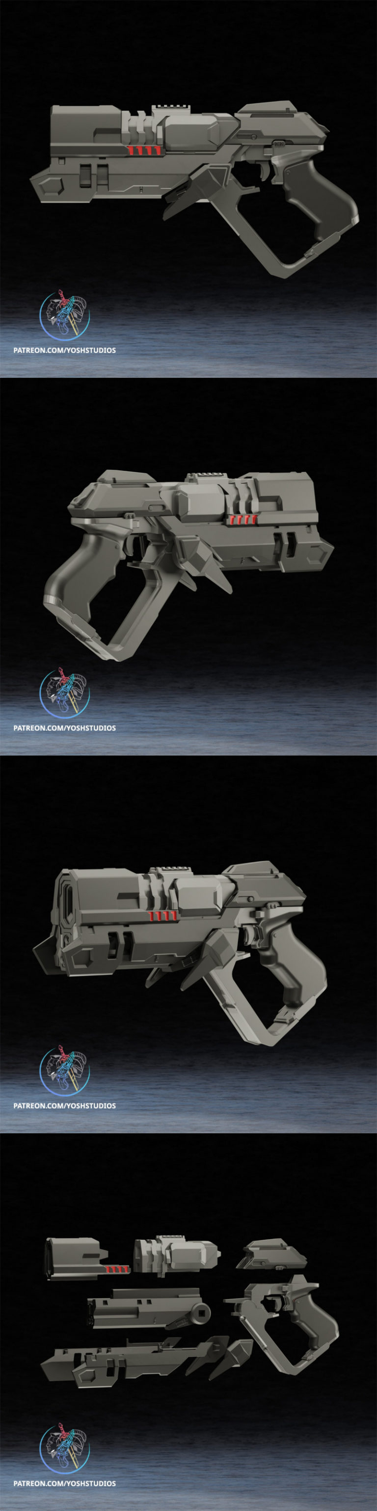 Desire FX 3d models | Yosh Studios – Winter Soldier Rivals Gun – 3D ...