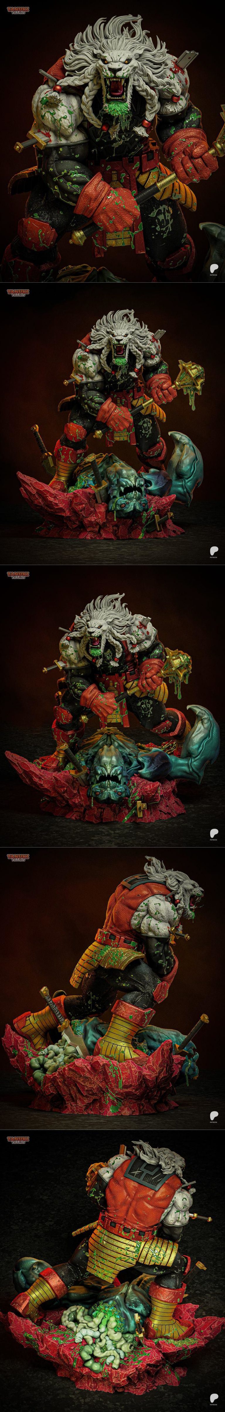 Desire FX 3d models | Tanuki Figures – Battle Beast – 3D Print Model STL