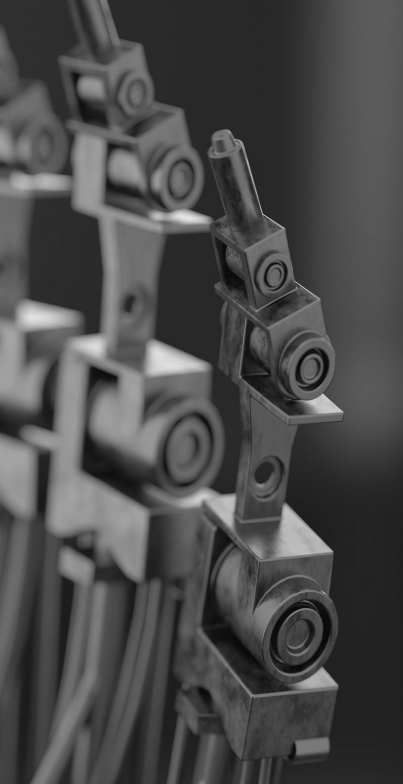 Desire FX 3d models | Mechanical High Poly Hand 3D model