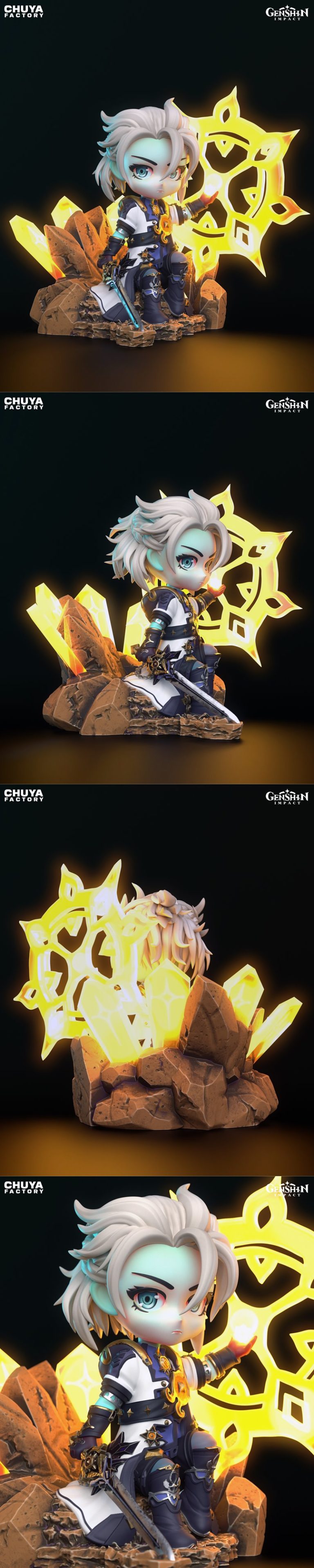 Desire FX 3d models | Chuya Factory – Albedo Chibi – 3D Print Model STL