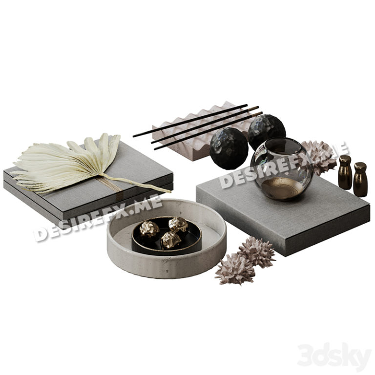 Desire FX 3d models | Decorative set #13 – 3D Model
