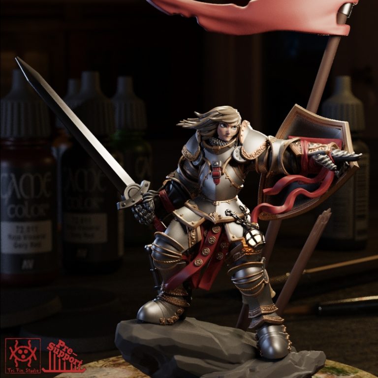 Desire FX 3d models | Tri Fin Studio – Adventurer – Heavy Armored ...