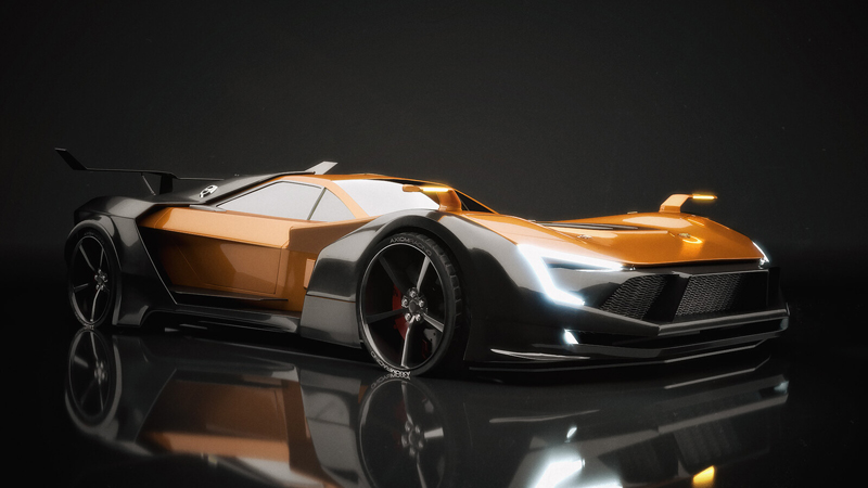 Desire FX 3d models | KitBash3D – Vehicles Supercars