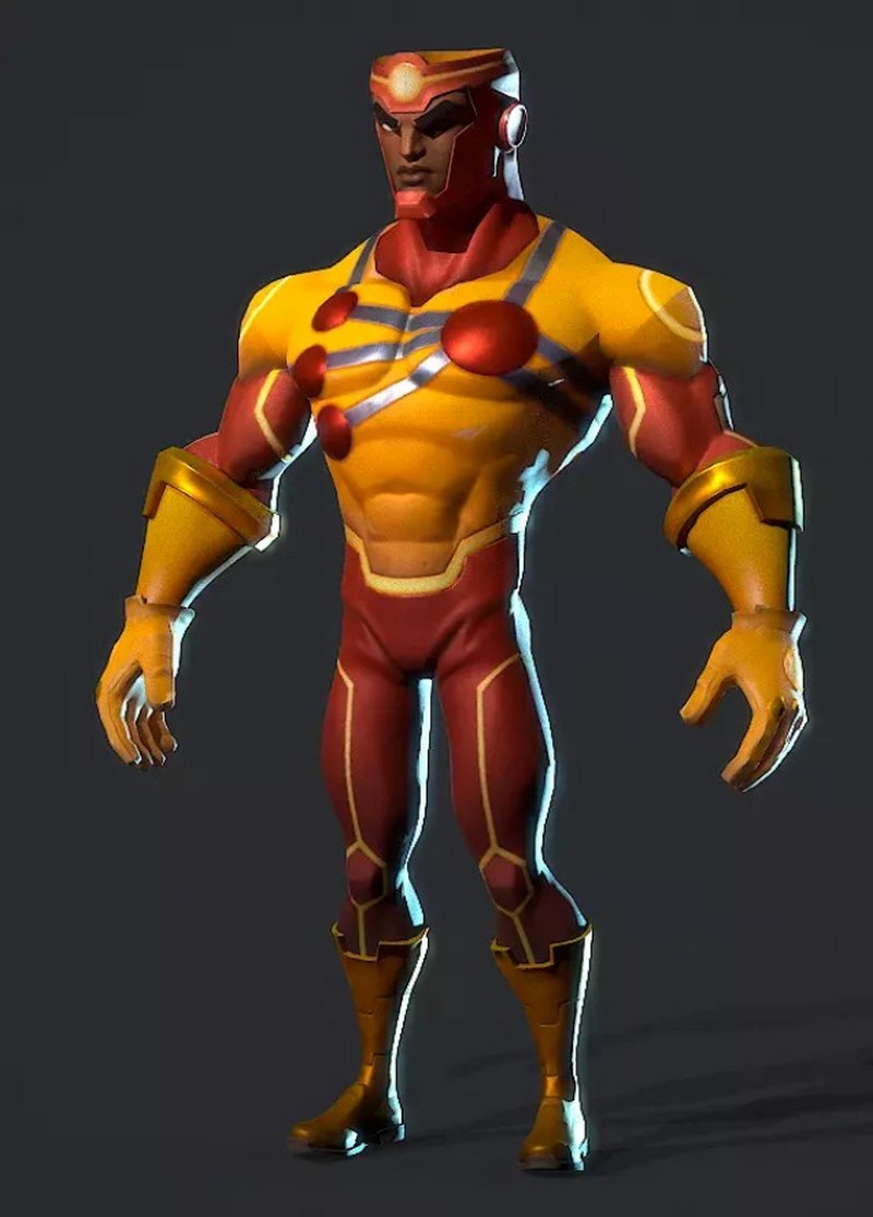 Desire FX 3d models | Firestorm Low-poly 3D model