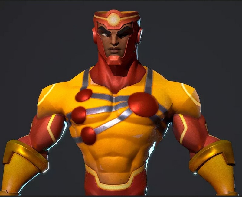 Desire FX 3d models | Firestorm Low-poly 3D model