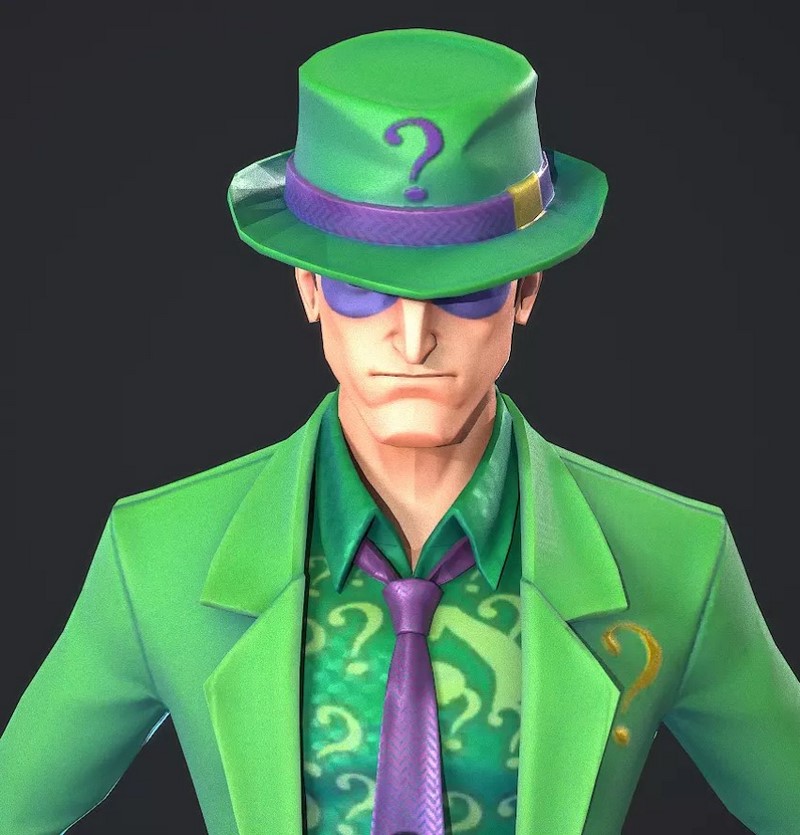 Desire FX 3d models | Riddler Low-poly 3D model