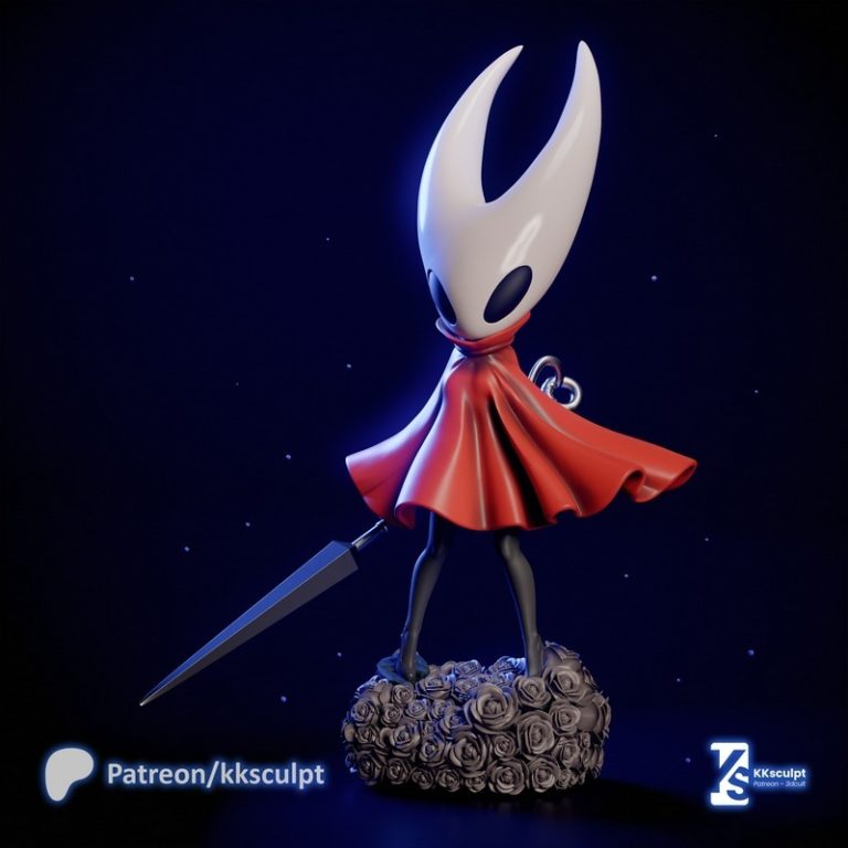 Desire FX 3d models | Hornet – Hollow Knight Silksong – 3D Print Model