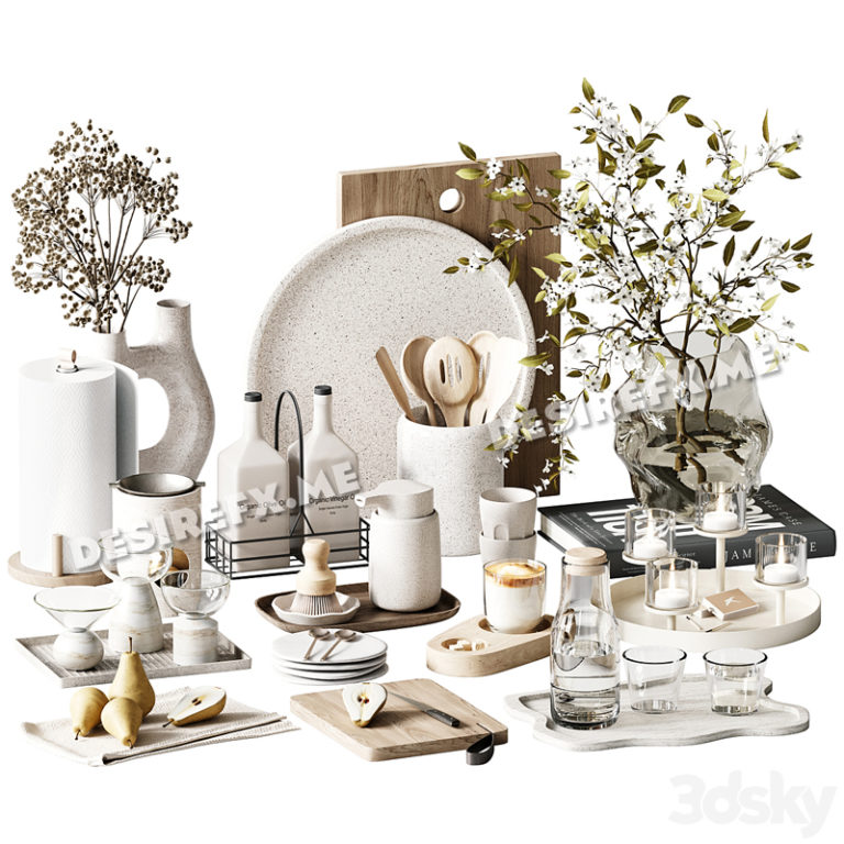 Desire FX 3d models | Kitchen set H31 – 3D Model