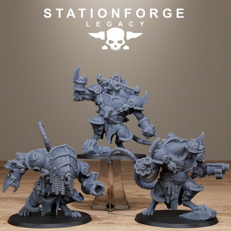 Mara Rats Model Desire FX 3d models | Rotfang Mega Rats – 3D Print Model