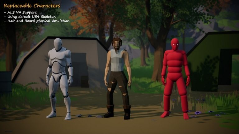 Desire FX 3d models | Ultimate Multiplayer Survival Pack V6 – Unreal Engine