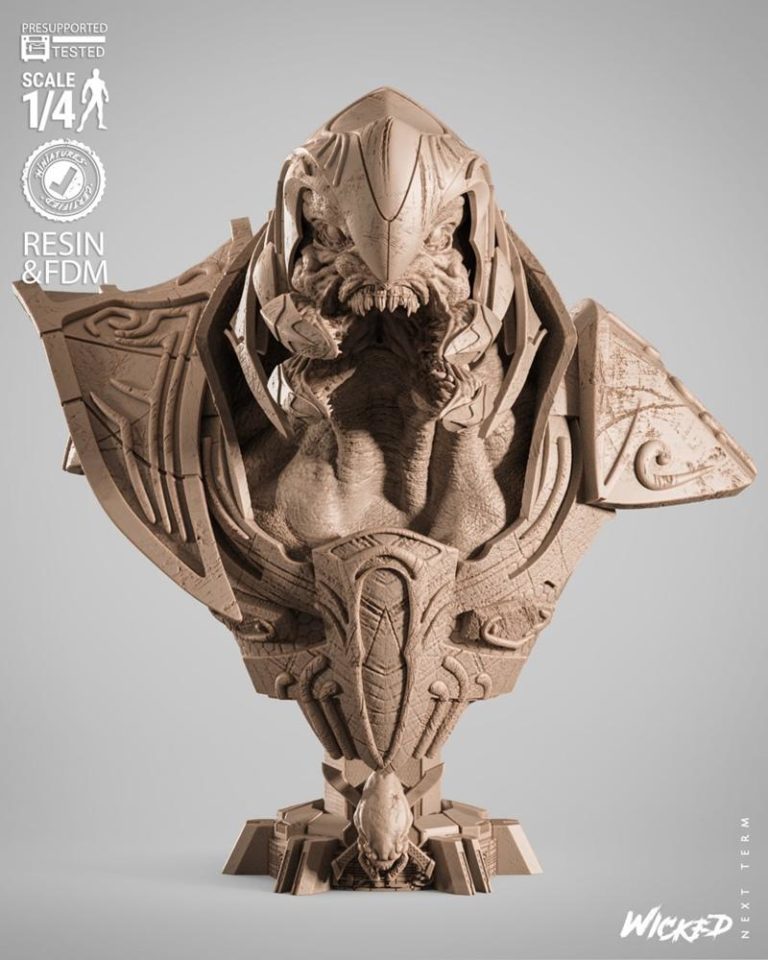 Desire FX 3d models | Wicked – The Arbiter Portrait Bust – 3D Print ...