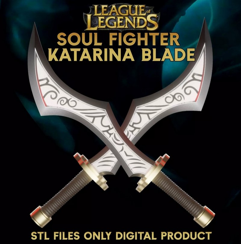 Desire FX 3d models | The Sinister Blade Katarina League of Legends ...