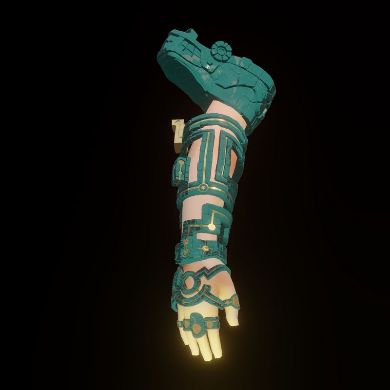 Desire Rune Desire FX 3d models | Link UltraHand and Rings Set Runes Zelda Tears of ...