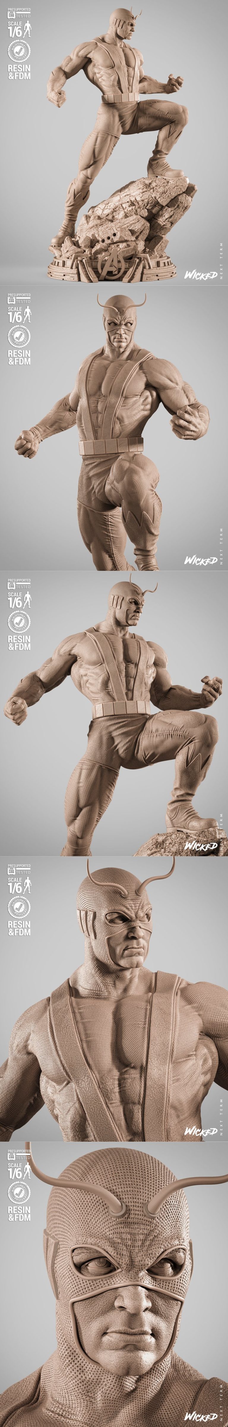 Desire FX 3d models | Wicked – Giant Man Sculpture – 3D Print Model STL